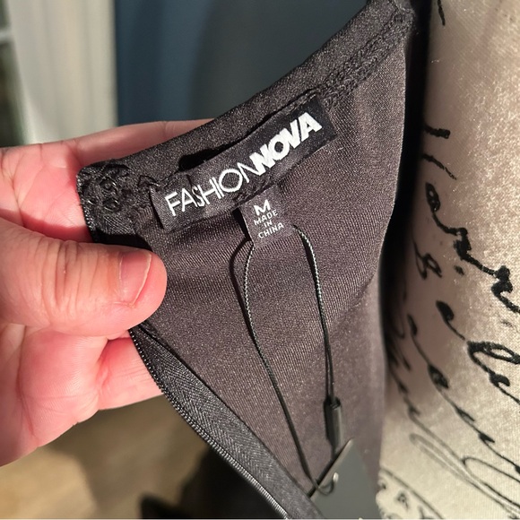 Fashion Nova Black Midi Dress - Picture 8 of 16